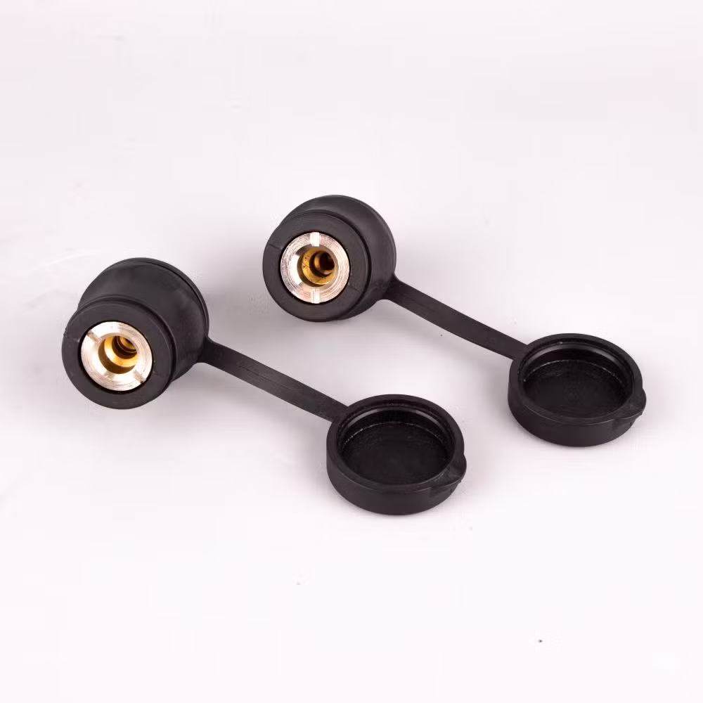 Type C Self-Locking Quick Connector with Rubber Protective Sleeve, Air Pump Quick Link Joint