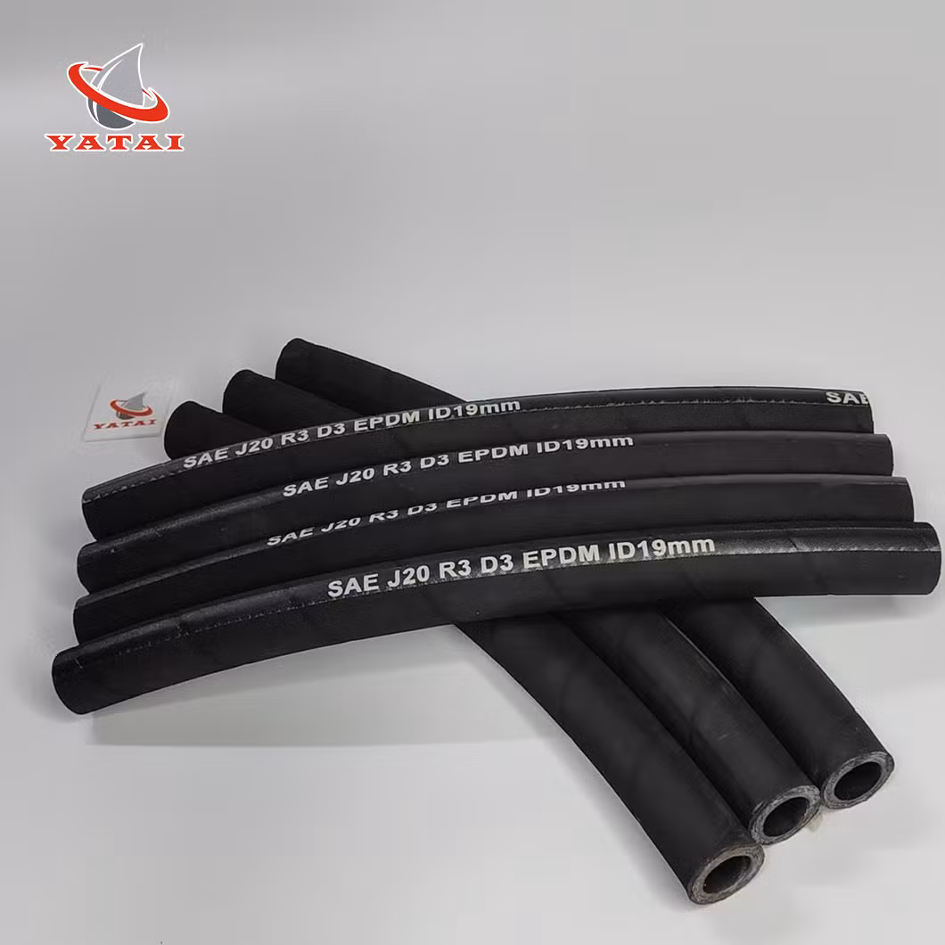 Renovl Hydraulic Rubber Hose China Manufacturing SAE J30r7 Ethanol Rubber Fuel Lines