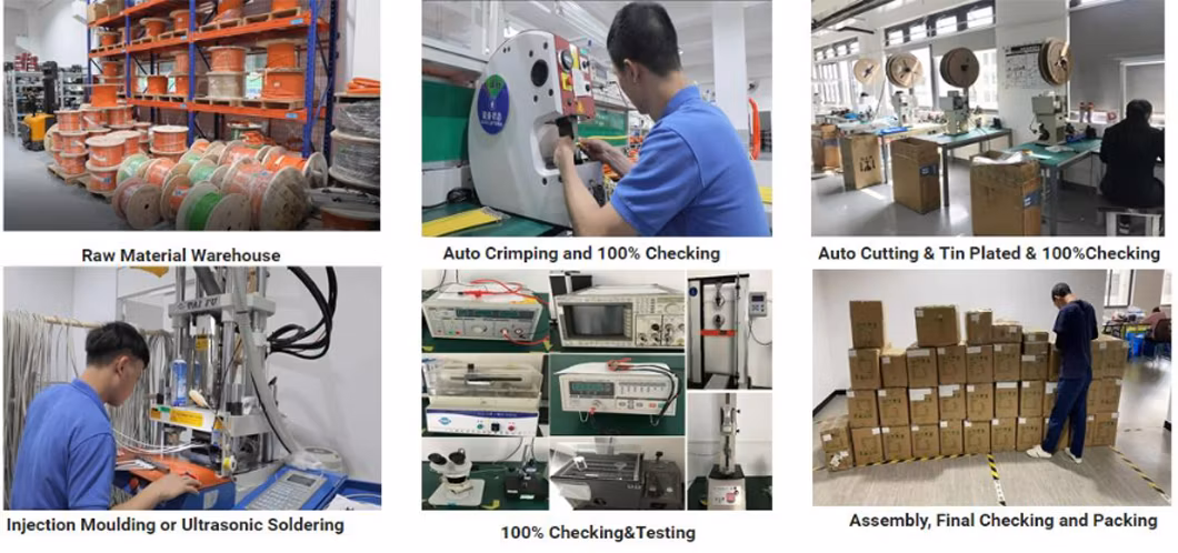 Custom Motorcycle Cable Assembly Car Auto Automobile Complete Wiring Harness Motorcycle Resistance Connectors