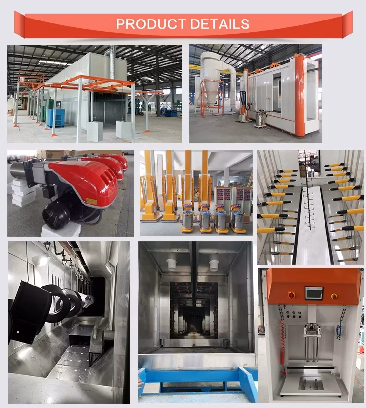 Machinery Industry Equipment Automatic Spray Paint Line Fuel Tank Spraying Line Automatic Aluminum Wheel Rim Spray Painting Line
