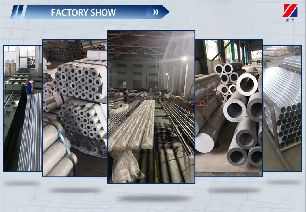 Spot Sell a Variety of Specifications Mirror Polished Seamless Aluminum Round Aluminum Tube ASTM 1050 2024 3003 5052 5083 6061 6063 6082 7075 H62 H65 H70 H80