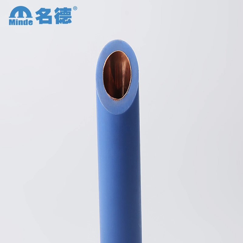 Minde Factory Price 99.9% Copper Water Pipe with Tp2 Raw Material