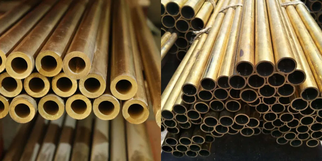 Linxu High Quality OEM Sizes Tubes Small Hollow Pipe Polished Brass Tube