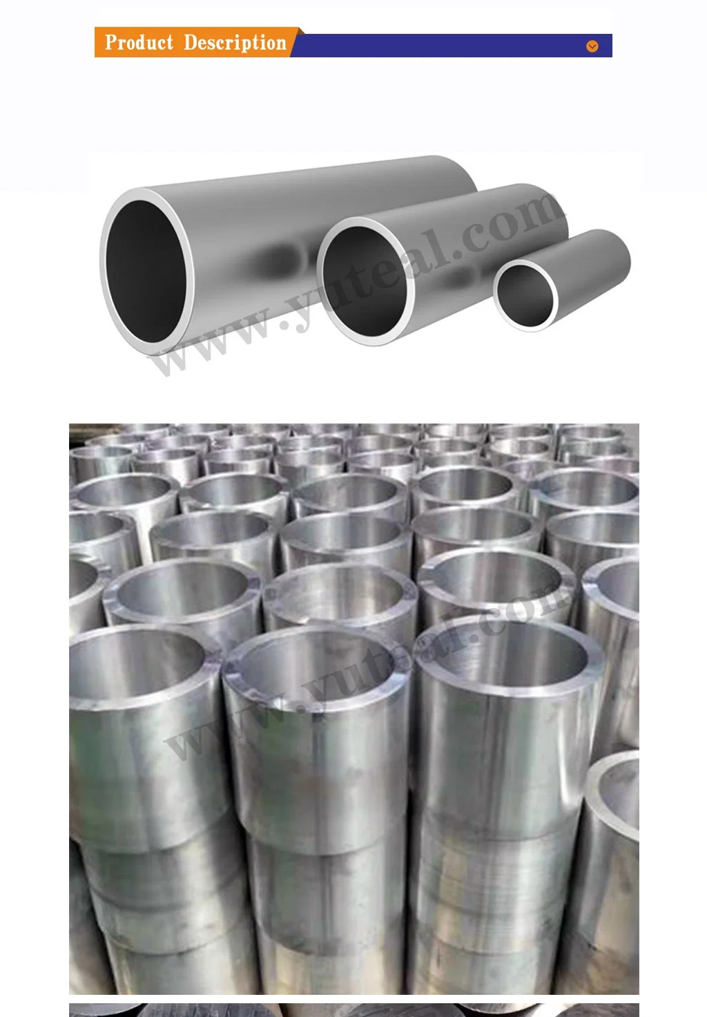 China Manufacturer 2024 2014 2A12 2A14 2A16 Large Diameter Aluminum Pipe