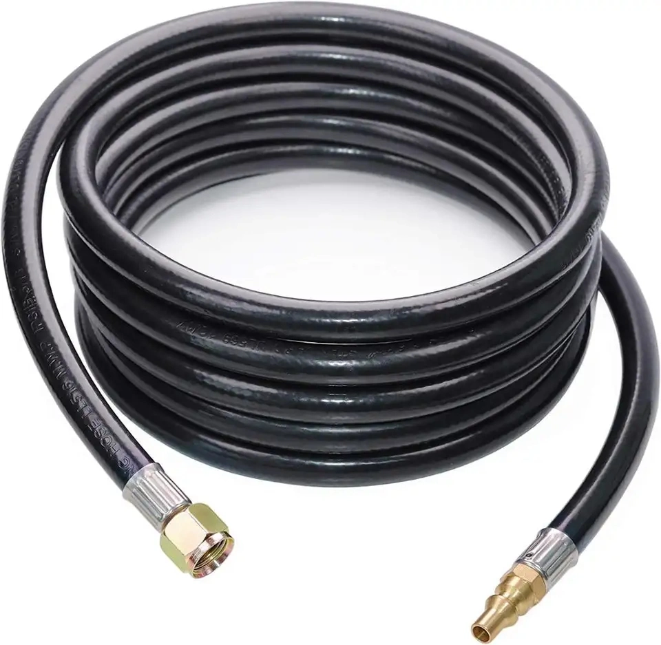 2. Lp Adapter Hose with 1 Lb. Propane Tank Gauge