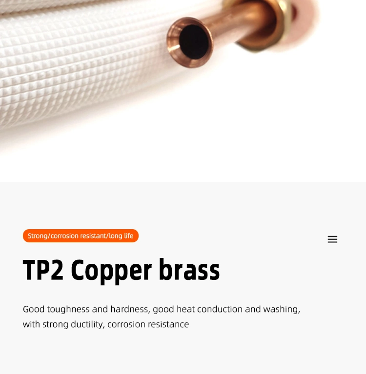 Insulation Copper Aluminum Pipe Kits Connecting Tube