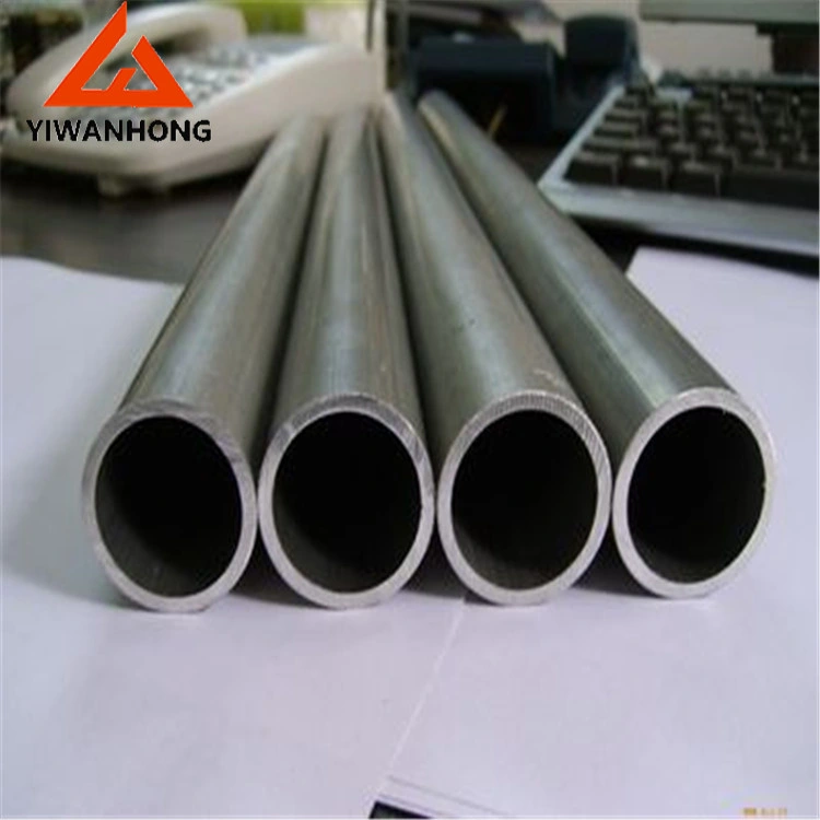 6063 6061 6082 Silver Color Extruded Anodize Aluminum Pipe