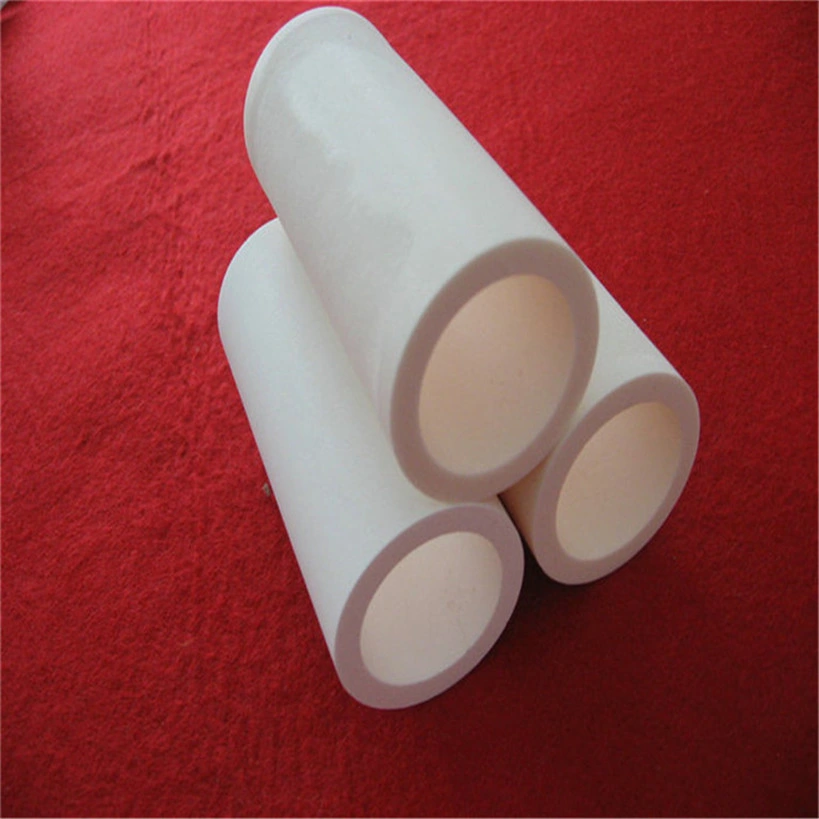 High Temperature Resistance Big Size Alumina Ceramic Pipe Al2O3 Industrial Ceramic Tube with Big Size