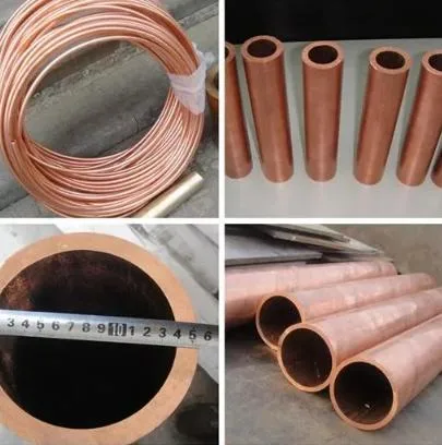 C11000 C10200 C12200 Pure Copper Pipe Hollow Round Red Copper Tube