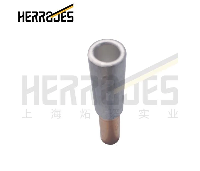 Oil Plugging Copper-Aluminum Connecting Tubes, Electrical Terminal Clamp Connector, Aluminum-Copper Connector