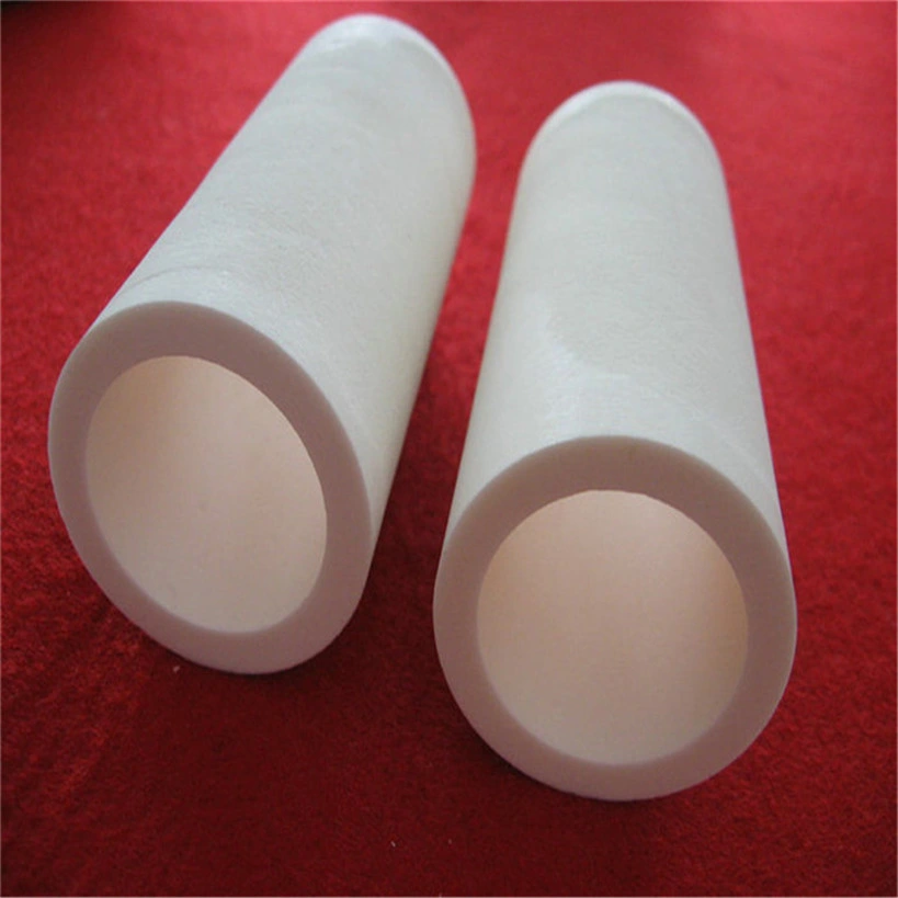 High Temperature Resistance Big Size Alumina Ceramic Pipe Al2O3 Industrial Ceramic Tube with Big Size