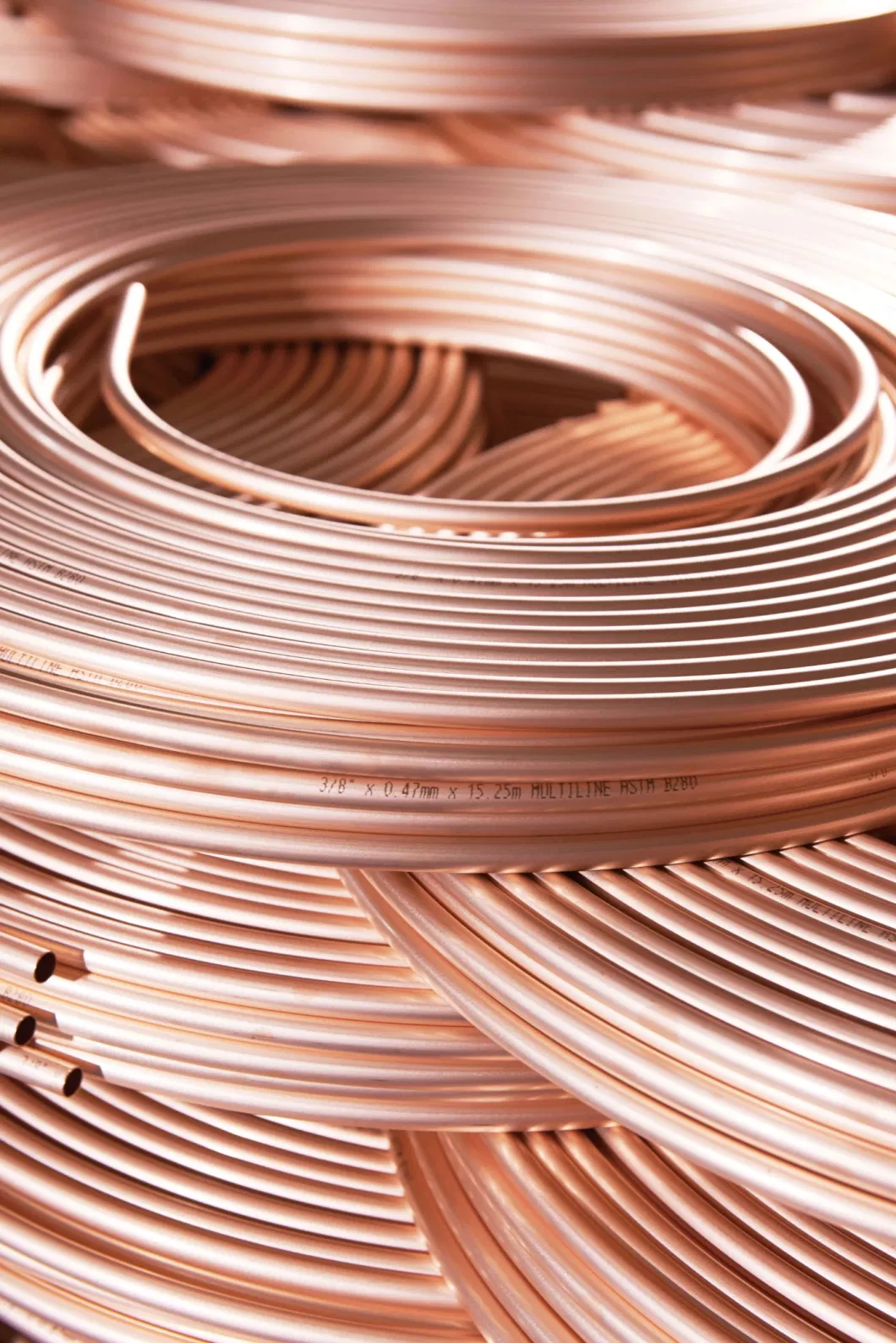 Factory Lme Price Spiral Copper Pipe for Air Conditioning