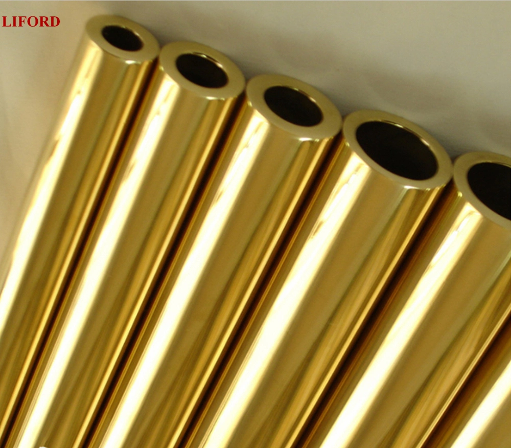 Customized Brass Tube Water Tube/Air Condition Hollow Brass Tube