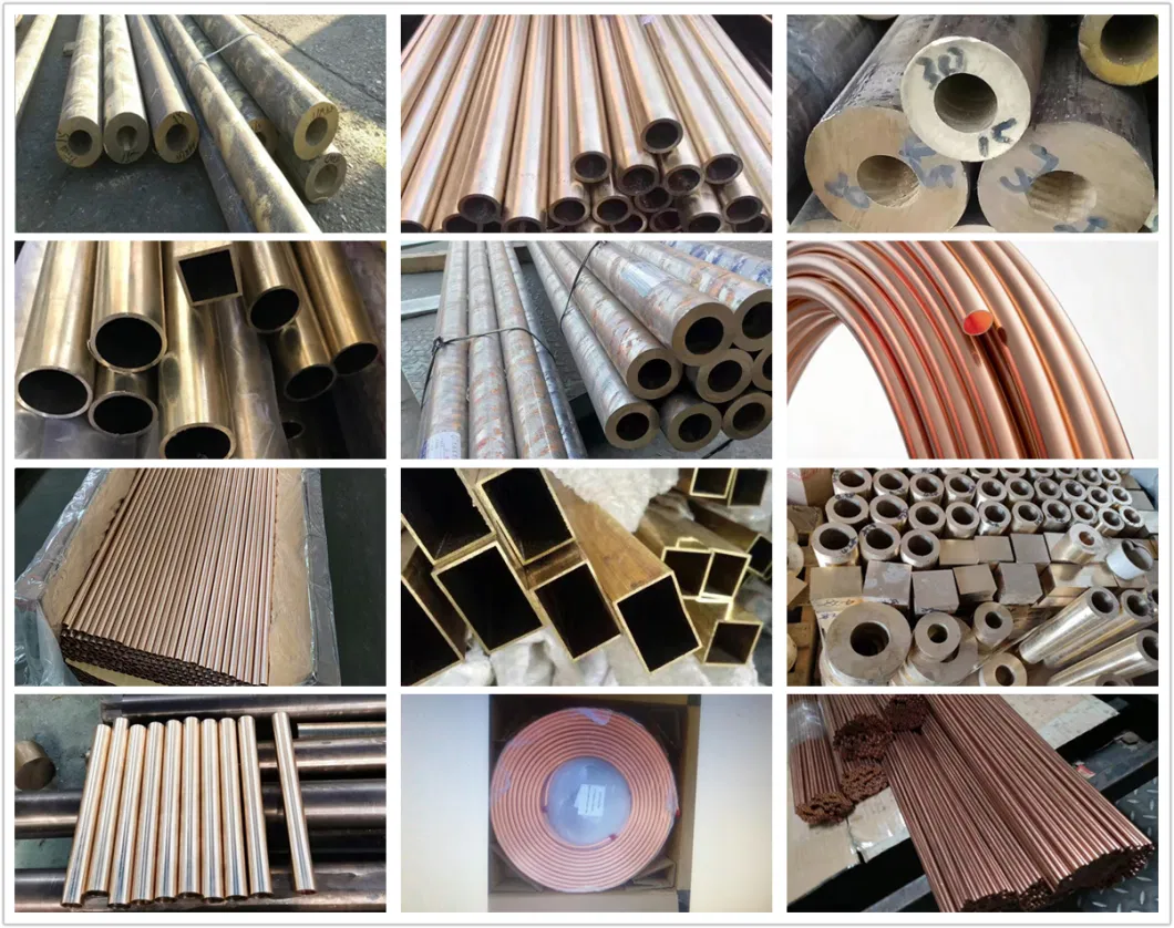 ASTM Customized Seamless C2680 Round Square Admiralty Brass Tube