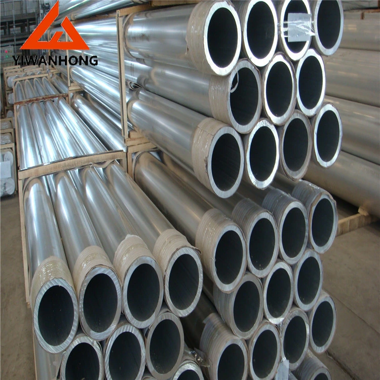 6063 6061 6082 Silver Color Extruded Anodize Aluminum Pipe