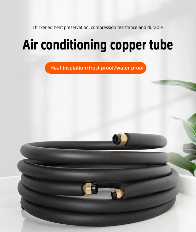 Insulation Copper Aluminum Pipe Kits Connecting Tube