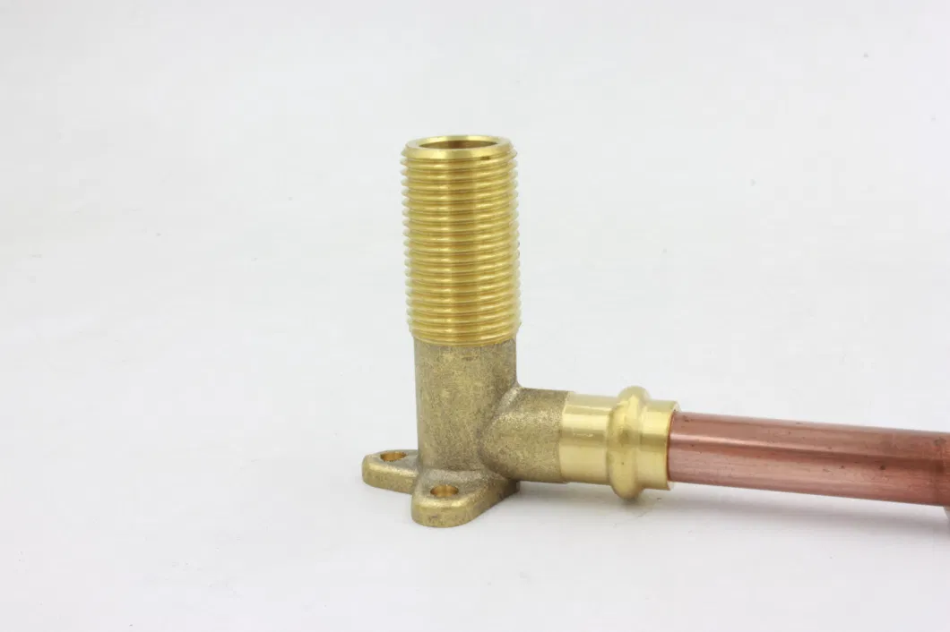 High-Quality Brass Press Male Adapter Copper Pipe Fittings for Refrigeration System