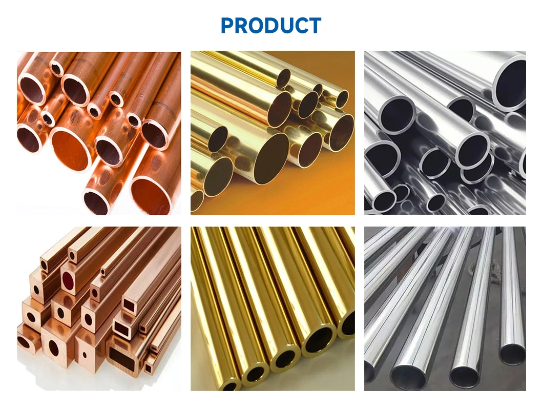 High Grade Resistant to Heating and Cooling Flexible Corrugated Copper Pipe for Water and Steams