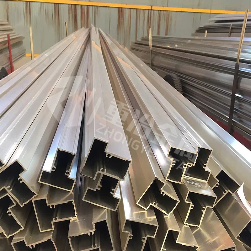 Custom Hot-Rolled Mirror Made-Curved Bending Profiles 5082/5051A/8A06/8011A/8079/8006 Trapezoidal-Concave-Sector Drawing Special-Shaped Aluminum Pipe