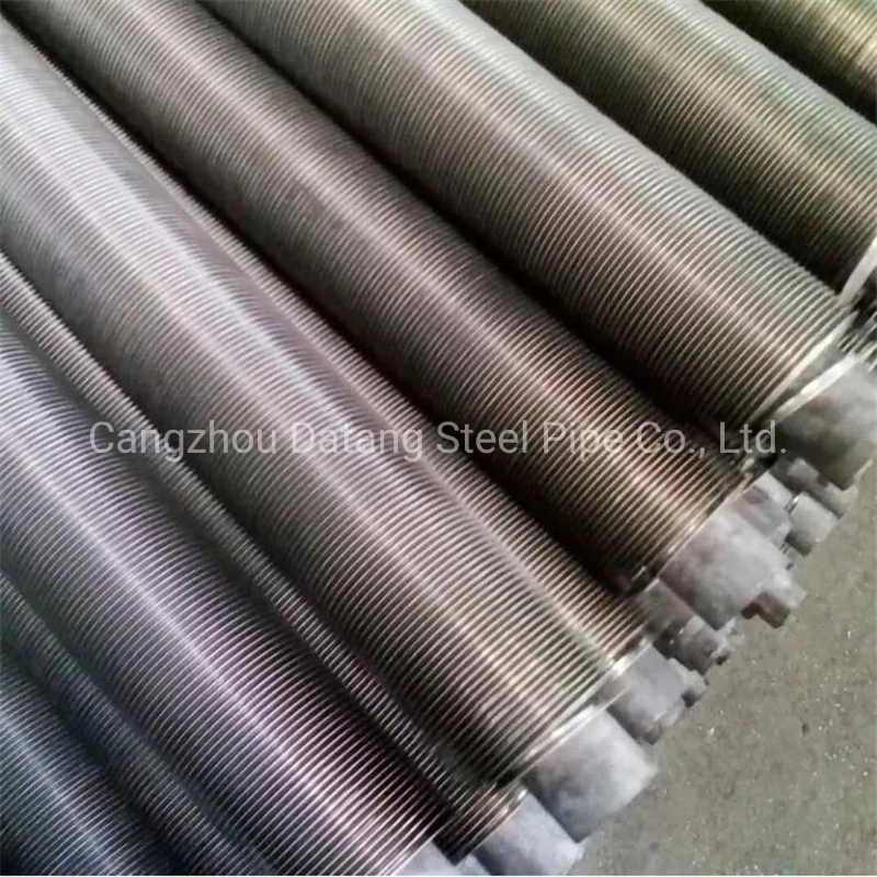 Finned Copper Tube for Oil Cooler in Machinery Extruded Fin Pipe Heat Exchange Condenser Pipe Soldering The Strip and Tube