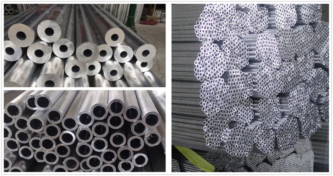 Large Diameter Seamless Anodized Bendable Square Round Hexagon Rectangular Flat Extruded Metal Al Aluminum Aluminium Alloy Tube Pipes