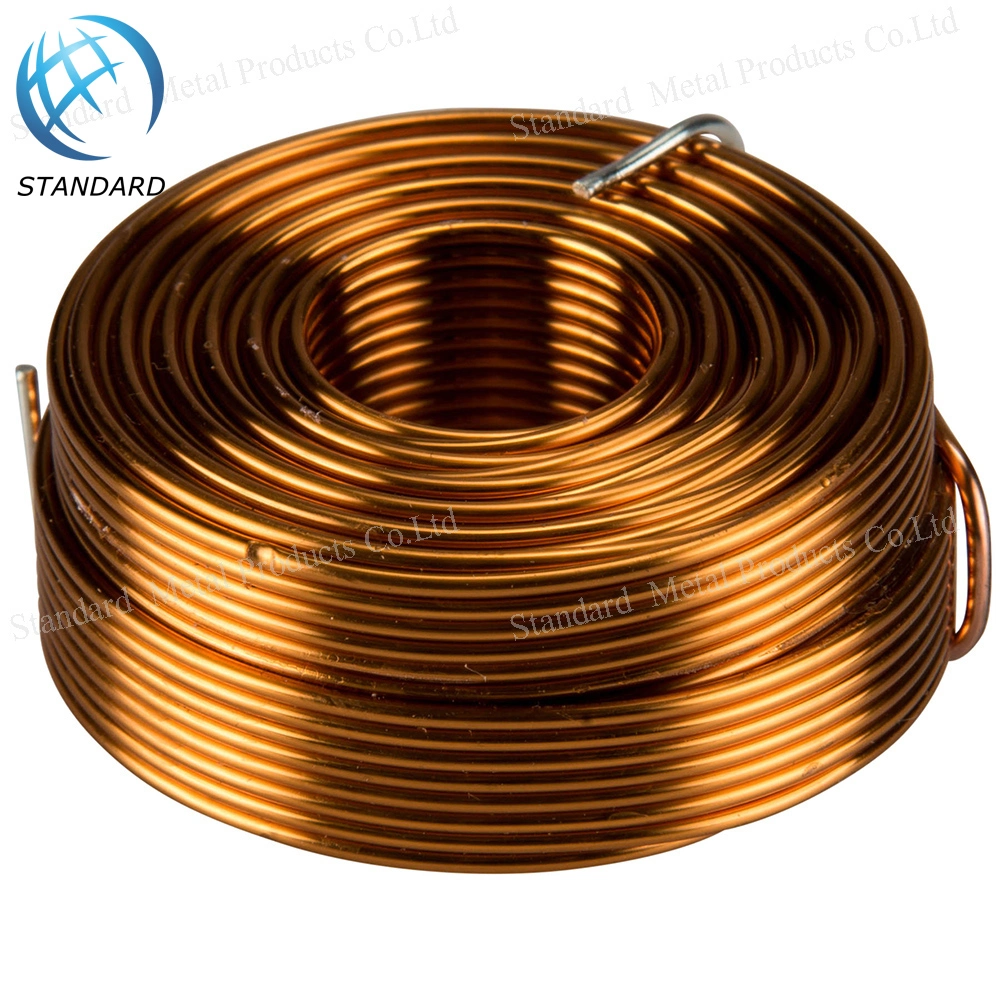 ASTM B743 0.6mm 0.7mm 0.8mm Pancake Coil Capillary Copper Tube