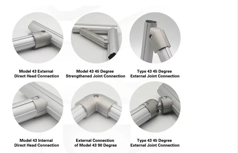 DY28-05A Industrial Od 28mm Cylindrical Profile Aluminium Lean Pipe /Tube for Workshop