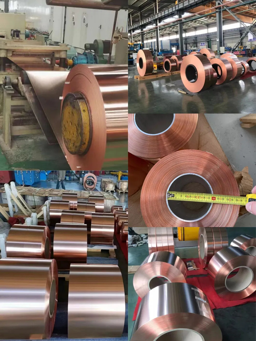 High Quality Refrigeration Air Conditioner Connecting Copper Pipe Manufacture Pancake Coil Capillary Copper Coil Copper Tube