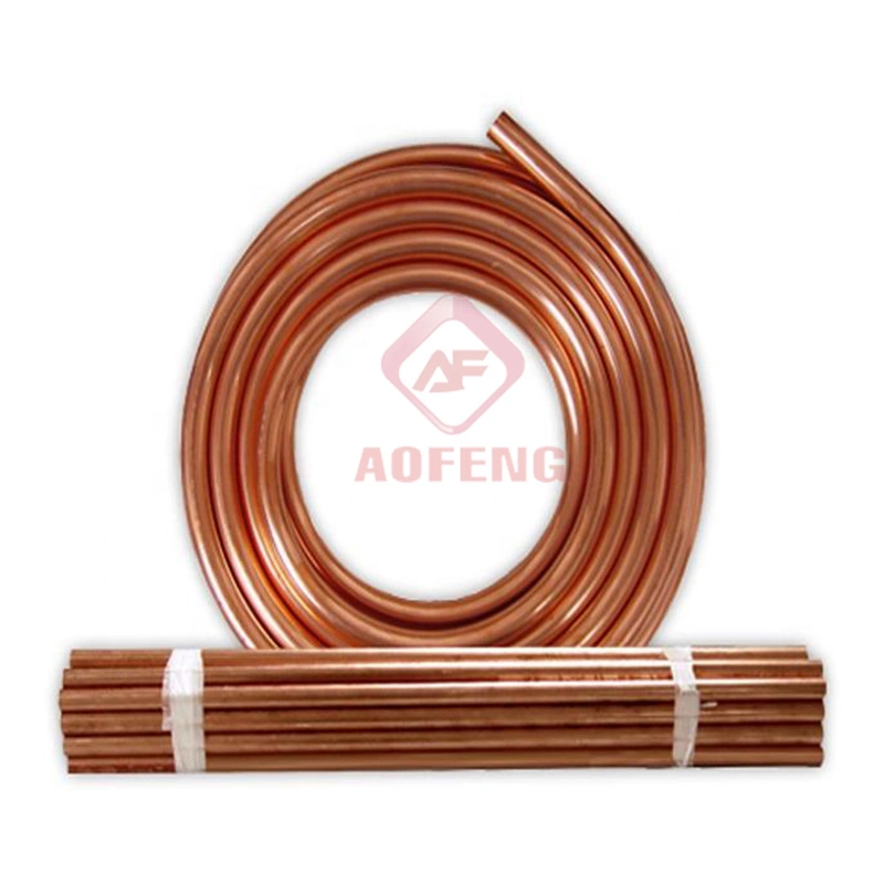 C70600 C71500 Water Tubing Air Conditioner HVAC Insulated Copper Pipes