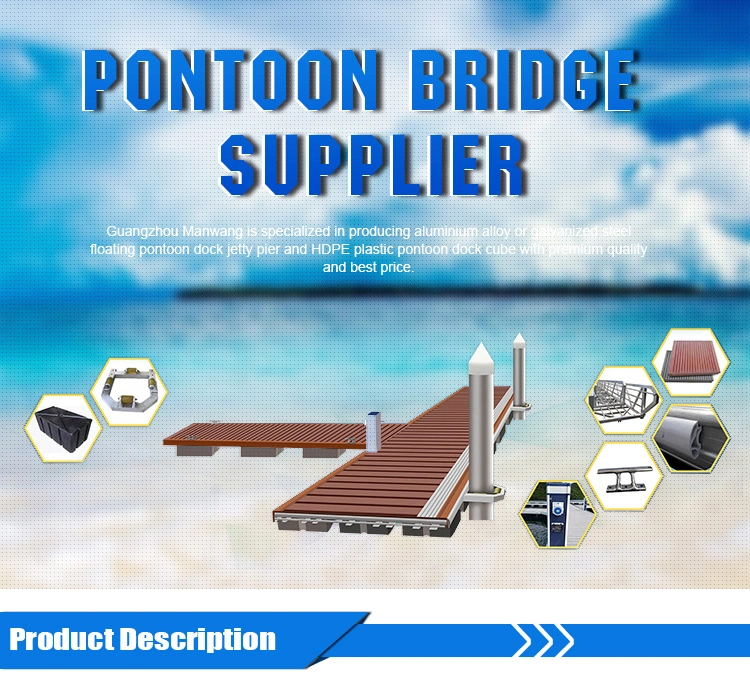 Buy Direct From China Manufacturer Floating Pontoon Dock Aluminum Dock Floats with Floor