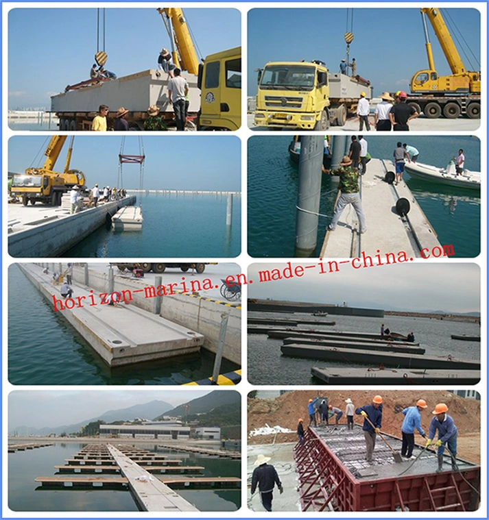 ISO14001 Certified Horizon Marina Modular Pontoon Plastic Float