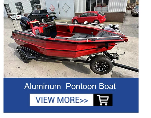 Cheap Aluminium Hull Fishing Boats Dinghy Boats Pontoon Float for Sale