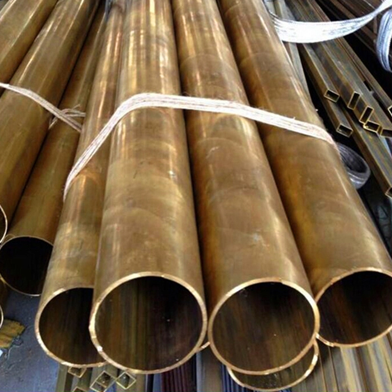 Linxu High Quality OEM Sizes Tubes Small Hollow Pipe Polished Brass Tube