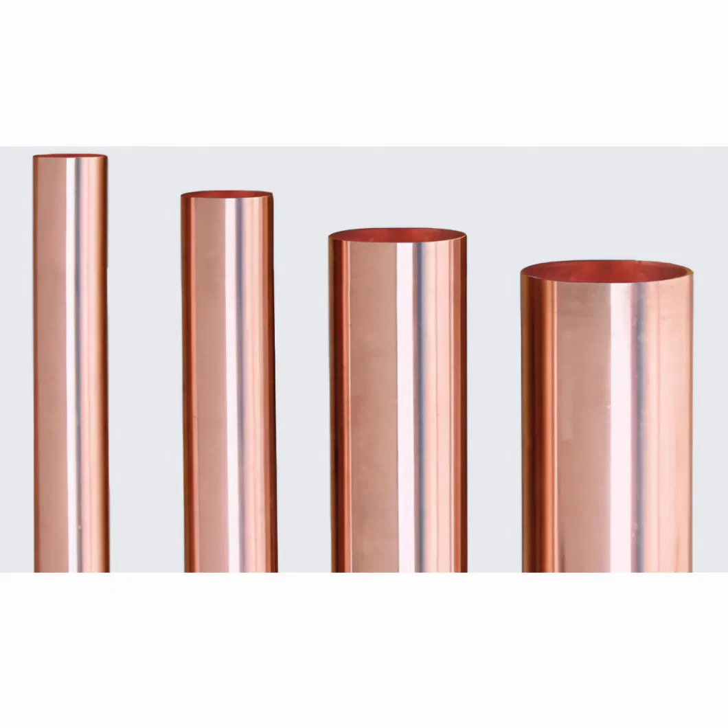 High Quality Seamless 1 4 3 8 5 16 Coil Tube Copper Tube Flexible Mirror Custom Hair Seamless ASTM B111 6&quot; Sch40 CuNi 90/10 C70600 C71500