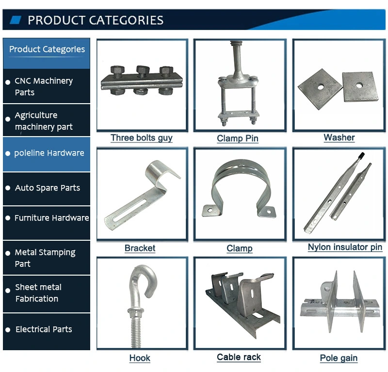 Reasonable Price Aluminium Connecting Clamps Tube Pipe Connector U Bending