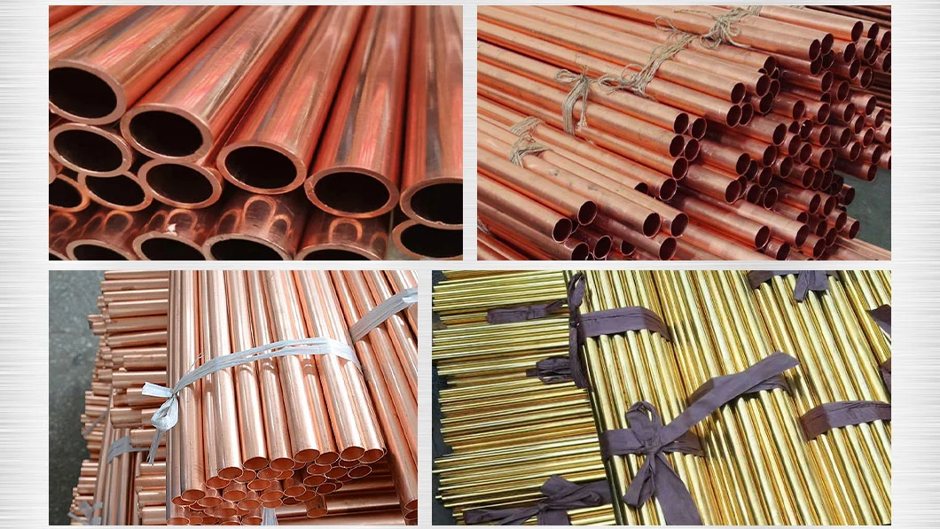 Rigid Cold Drawn Seamless Straight Pure Copper Heat Tube Pipe