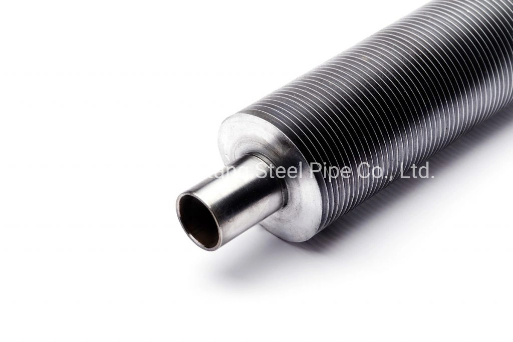 Finned Copper Tube for Oil Cooler in Machinery Extruded Fin Pipe Heat Exchange Condenser Pipe Soldering The Strip and Tube