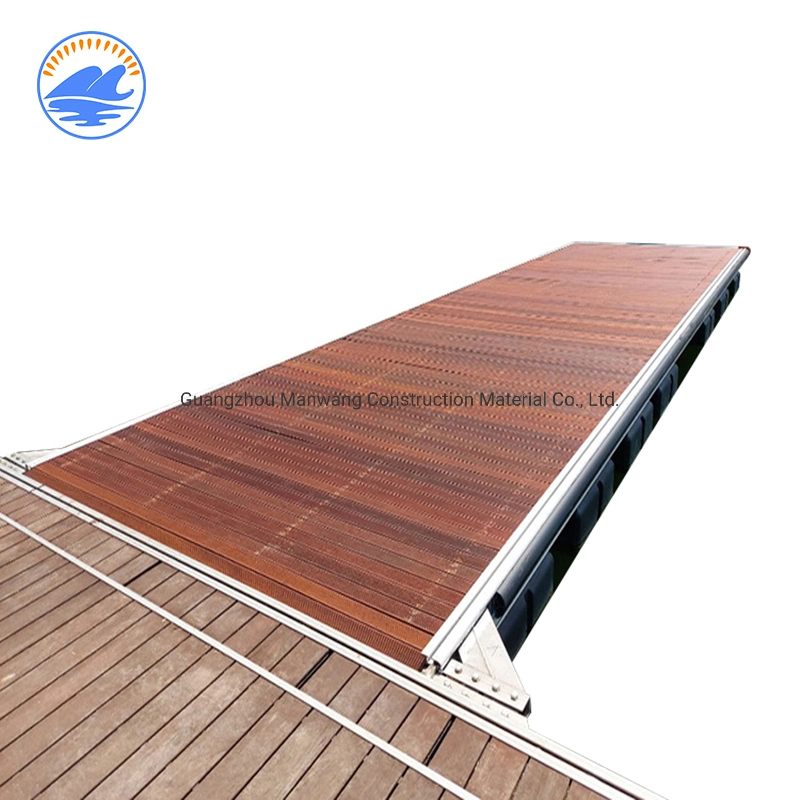 Buy Direct From China Manufacturer Floating Pontoon Dock Aluminum Dock Floats with Floor