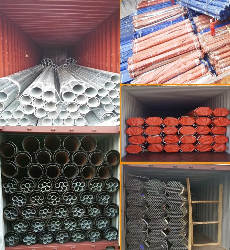 API 5L A106 A53 /Gi/ERW/Black/Oil/Alloy/Square/Round/Precision/Carbon/Stainless/Galvanized/Aluminum /Copper/Spiral/Seamless/Welded/Steel Tube Pipe