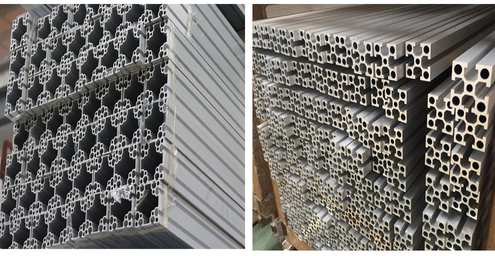 Aluminum Tube/Pipe/Square Frame System Anodized/Wooden Grain Powde Coated Decoration/Solar Energy/Panel, Industrial Frame Aluminum/Building Material Tube