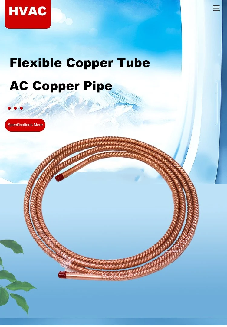 Flexible Copper Tube for HVAC Parts