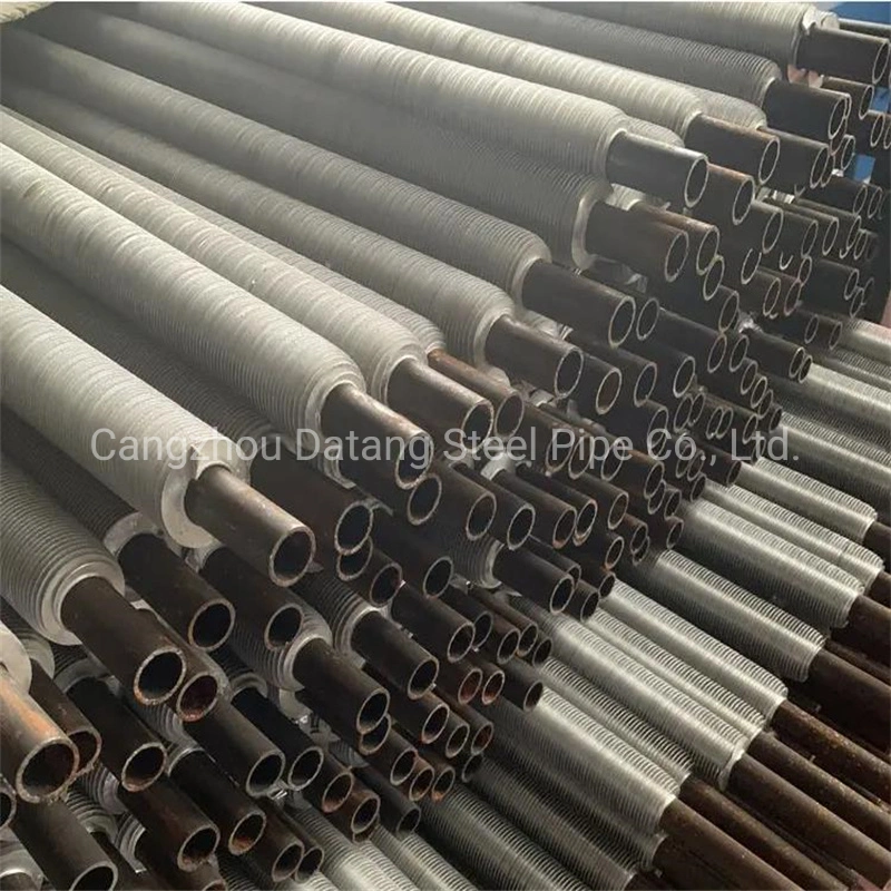 Finned Copper Tube for Oil Cooler in Machinery Extruded Fin Pipe Heat Exchange Condenser Pipe Soldering The Strip and Tube