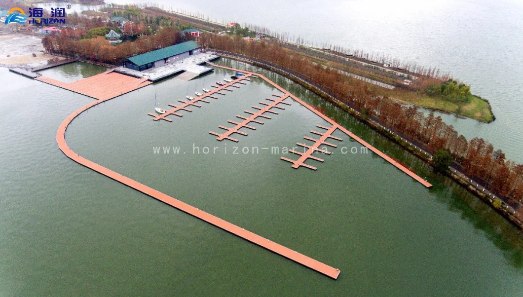 ISO14001 Certified Horizon Marina Modular Pontoon Plastic Float