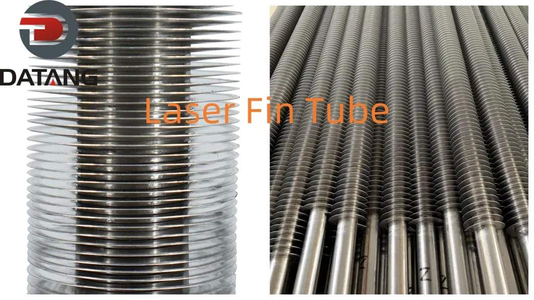 Knurled Footed Fin Copper Aluminum Finned Tube