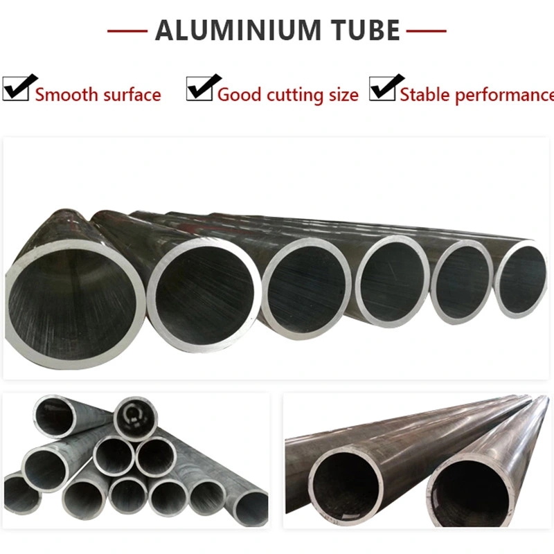 Aluminium Seamless Bendable Square Round Hexagon Rectangular Flat Extruded Metal Al Aluminum Alloy Tube Pipe