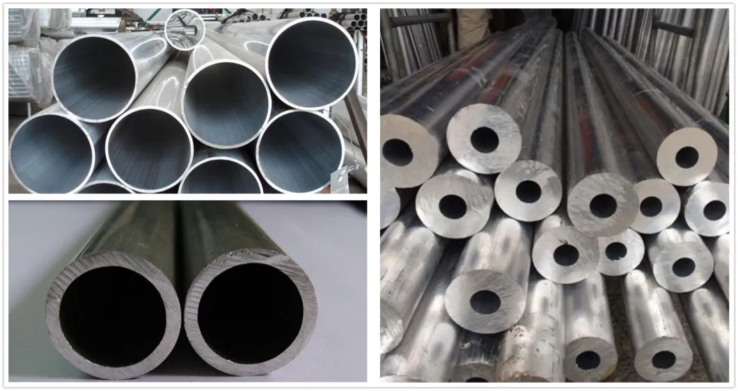 Large Diameter Seamless Anodized Bendable Square Round Hexagon Rectangular Flat Extruded Metal Al Aluminum Aluminium Alloy Tube Pipes