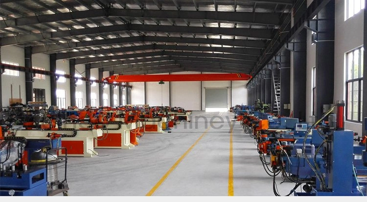 168nc Automatic Single Head Hydraulic Copper Square Frame Right Left Dobladora Pipe and Tube Bending Machine