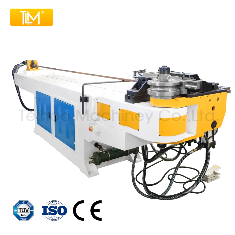 168nc Automatic Single Head Hydraulic Copper Square Frame Right Left Dobladora Pipe and Tube Bending Machine