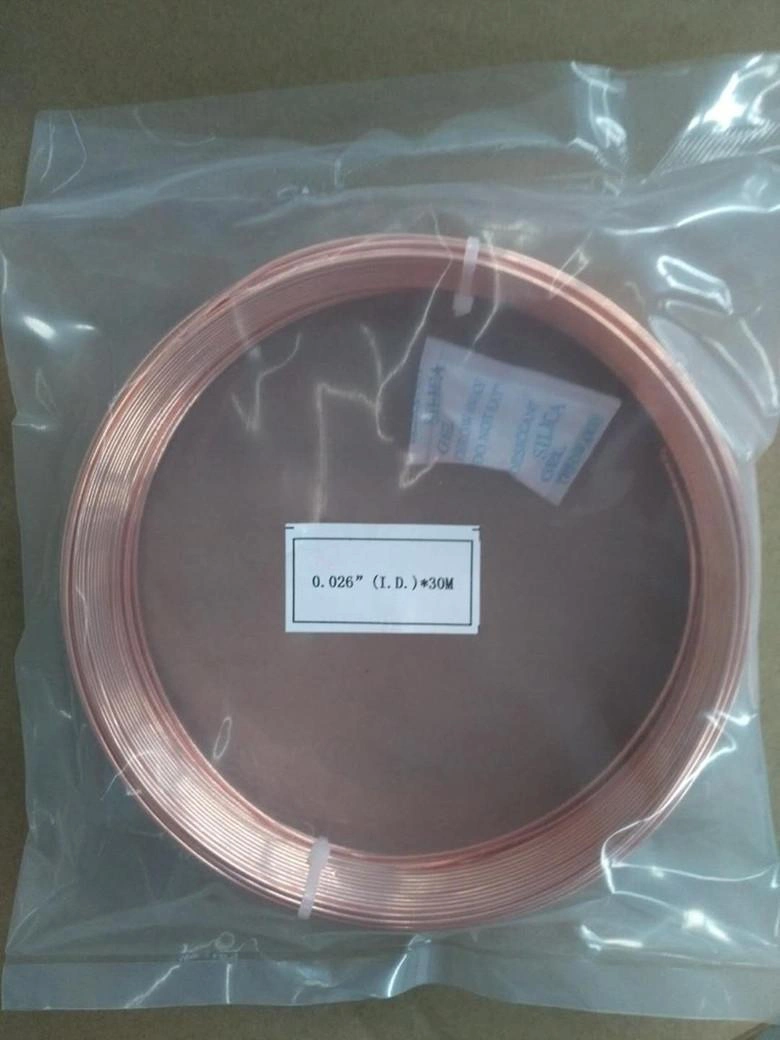 Copper Tube Capillary Copper for Air Conditioner