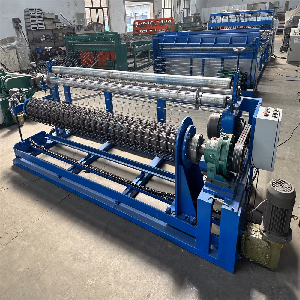 Automatic Welded Wire Mesh Machine with Winding Machine and Cutting Machine